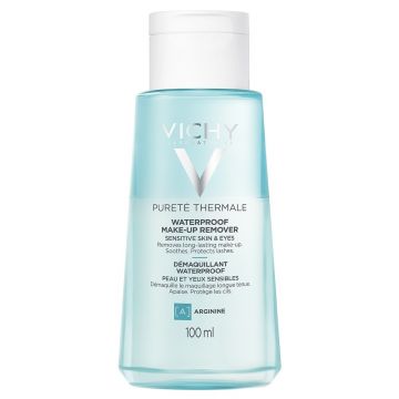 Vichy Demachiant bifazic pentru ochi sensibili Purete Thermale (Concentratie: Demachiant, Gramaj: 100 ml) Vichy Demachiant bifazic pentru ochi sensibili Purete Thermale (Concentratie: Demachiant, Gramaj: 100 ml)