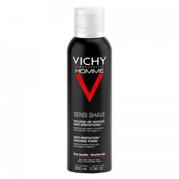 Vichy Spuma de ras anti-iritatii (Gramaj: 200 ml, Concentratie: Spuma de ras)