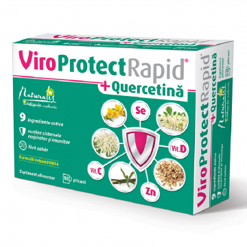 ViroProtect Rapid Quercetina, 10 plicuri, Naturalis