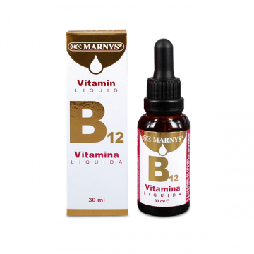 Vitamina B12 Lichidă 2.5 mcg (Ciancobalamină), 30 ml, Marnys