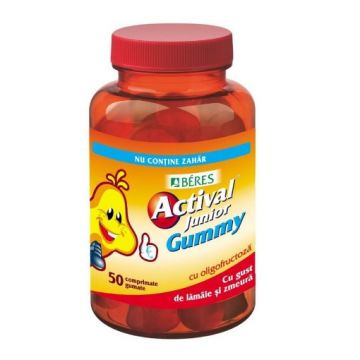 Beres Actival Junior Gummy - 50 comprimate masticabile