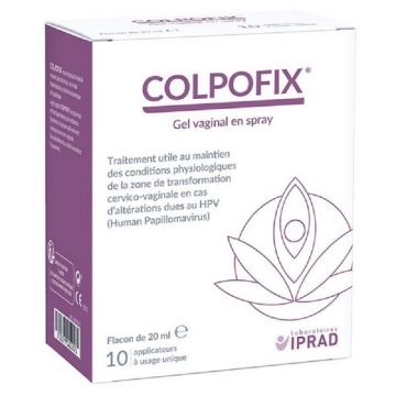 Colpofix Flacon 20 ml 10 aplicatoare