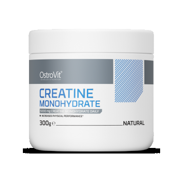 Creatina monohidrata fara aroma, 300g, OstroVit