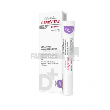 Gerovital H3 Derma+ Ser antiage cu ceramide booster 15 ml