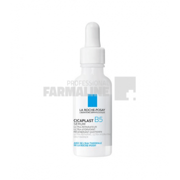 La Roche Posay Cicaplast B5 Ser ultra-reparator cu 10% pantenol 30 ml