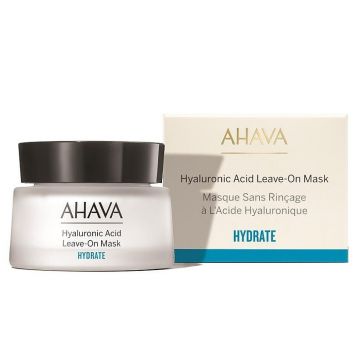 Masca Leave On cu acid hialuronic Ahava Hydrate, 50 ml