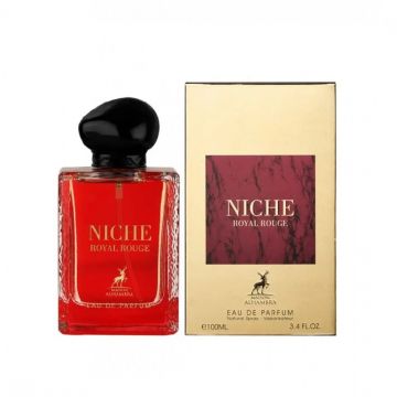 Niche Royal Rouge Maison Alhambra, Apa de Parfum Unisex, 100 ml (Concentratie: Apa de Parfum, Gramaj: 100 ml)