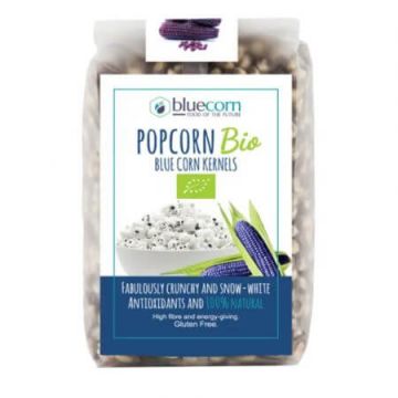 Porumb albastru pentru Popcorn, 350 g, Bluecorn