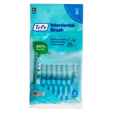 Set periute interdentare Original albastru, 8 bucati, TePe