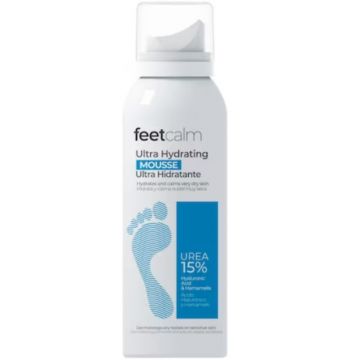 Spuma pentru picioare ultra hidratanta 15% uree, 125ml, Feet Calm