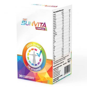 SunVita Complex, 30 comprimate, Sun Wave Pharma