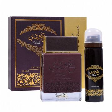 Ard al Zaafaran Oudi Apa de Parfum 100ml + Deodorant Spray 50ml (Continut set: 100 ml Apa de Parfum +50 ml Deodorant)