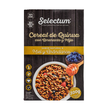 Cereale de quinoa cu amarant si mei, 300g, Selectum
