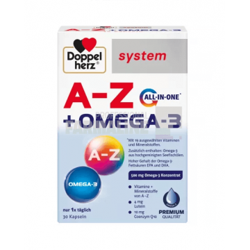 Doppelherz A-Z Omega 3 30 capsule