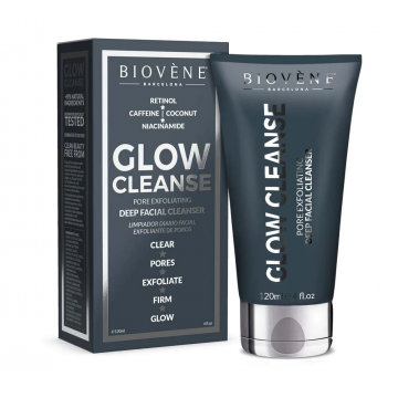 Exfoliant curatare profunda a porilor Glow Cleanse, 120ml, Biovene