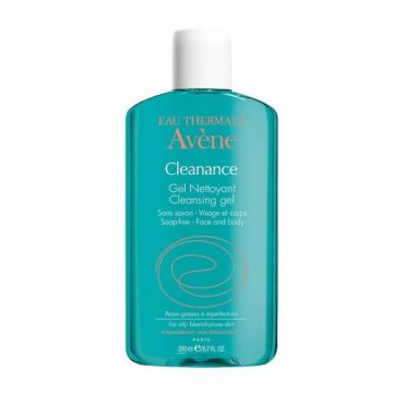 Gel de curatare pentru ten cu tendinta acneica Cleanance, 200 ml, Avene