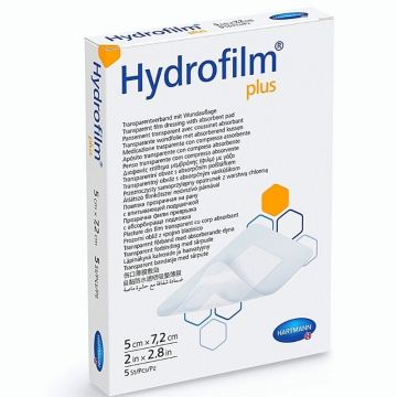 HartMann Hydrofilm plus 5x7,2cm x 50 bucati
