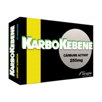 Karbokebene 250mg, 20 comprimate, Terapia