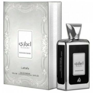 Lattafa Ejaazi Intensive Silver, Apa de Parfum, Unisex, 100 ml (Concentratie: Apa de Parfum, Gramaj: 100 ml)