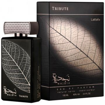 Lattafa Najdia Tribute, Barbati, Apa de Parfum, 100 ml (Concentratie: Apa de Parfum, Gramaj: 100 ml)