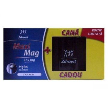 MAXIMAG 375 MG X 20 PLICURI+CANA CADOU