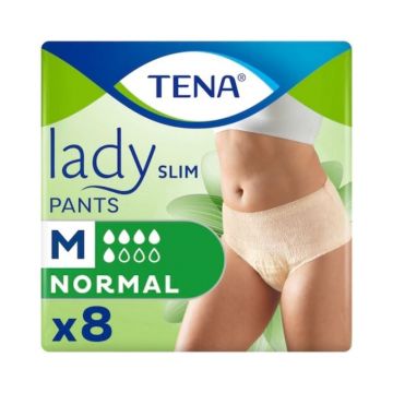 Scutece adulti TENA Lady Slim Pants Normal Medium , 8 buc