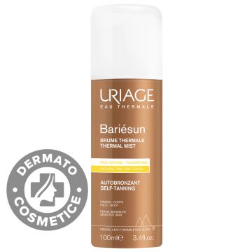 Spray autobronzant Bariesun Brume Thermale, 100ml, Uriage