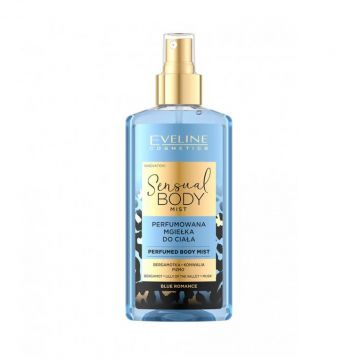 Spray de corp Blue Romance Sensual Body Spray Eveline Cosmetics, 150 ml