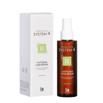 Spray Leave-in Reparator cu chitosan pentru parul degradat si uscat System 4 Therapeutical Hair Spa, 150ml, Sim Sensitive