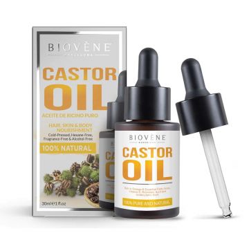 Ulei de ricin pur, 30ml, Biovene