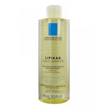 Ulei de spalare hidratant pentru pielea uscata cu tendinta atopica Lipikar AP+, 750 ml, La Roche-Posay (Concentratie: Ulei de baie, Gramaj: 400 ml)