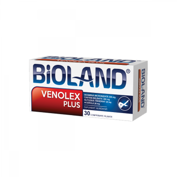 Venolex Plus Bioland, 30 comprimate filmate, Biofarm