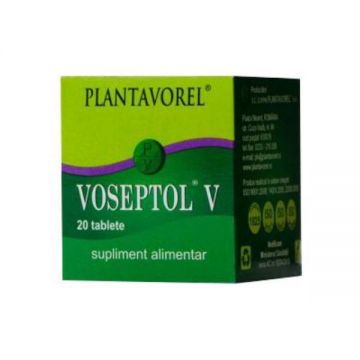 Voseptol V, 20 tablete, Plantavorel Voseptol V, 20 tablete, Plantavorel