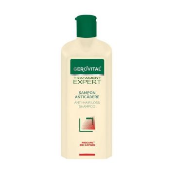 11400 Gerovital Tratament Expert Sampon anticadere, 250 ml