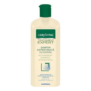 11500 Gerovital Tratament Expert Sampon antimatreata cu ichtiol, 250 ml