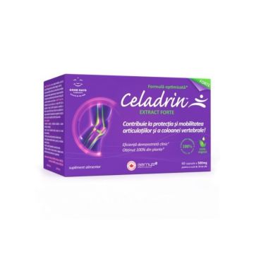 Celadrin Extract Forte, 500 mg, 60 capsule, Good Days Therapy