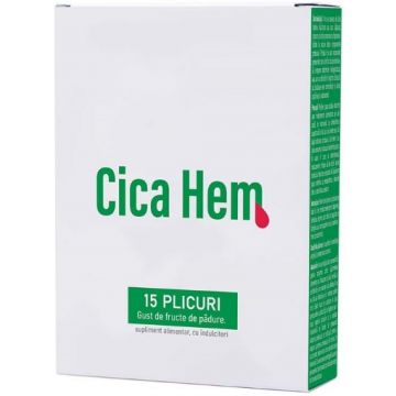 Cica hem - 15 plicuri Naturpharma