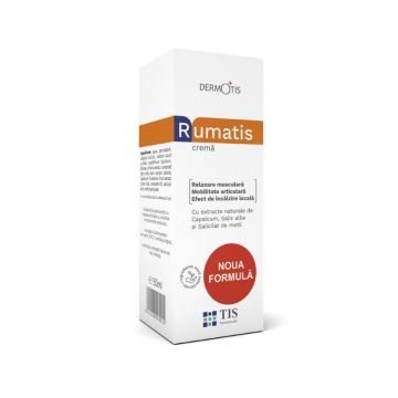 Crema DermoTIS RUMATIS, 50 ml, Tis Farmaceutic