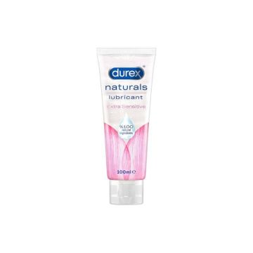 Durex Lubrifiant Naturals Extra Sensitive, 100 ml