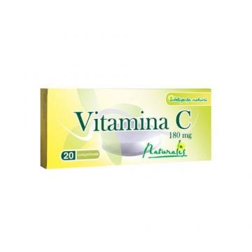 Naturalis Vitamina C 180mg, 20 comprimate