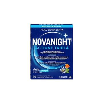 Novanight, 20 comprimate filmate, Sanofi