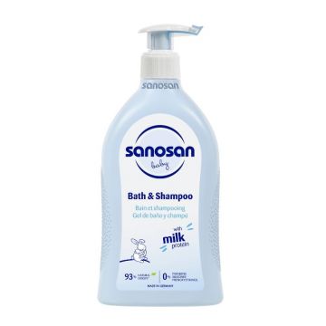 Spumant si sampon Baby, 500 ml, Sanosan