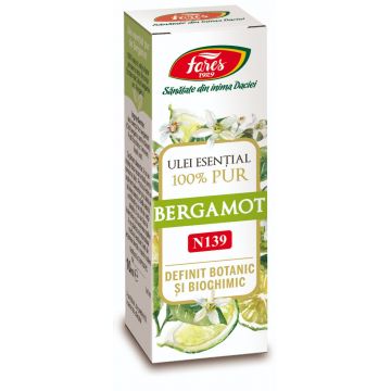 Ulei esential de bergamot N159, 10ml, Fares