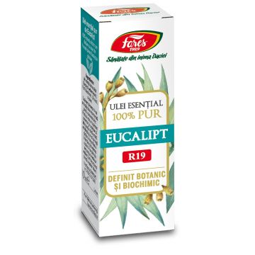 Ulei esential de eucalipt R19, 10ml, Fares