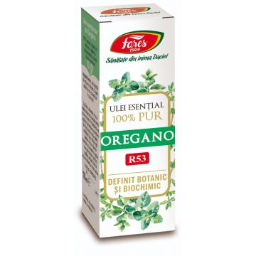 Ulei esential de oregano R53, 10ml, Fares