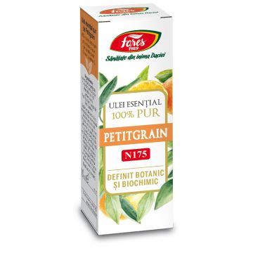 Ulei esential de Petitgrain N175, 10ml, Fares