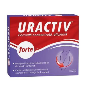 Uractiv forte, 10 capsule