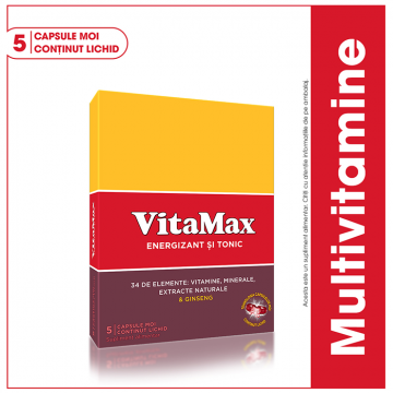 Vitamax, 5 capsule moi