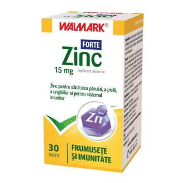 Walmark Zinc Forte 15mg, 30 comprimate