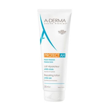 A-Derma PROTECT AH Lotiune reparatoare dupa plaja cu acid hialuronic, 250ml